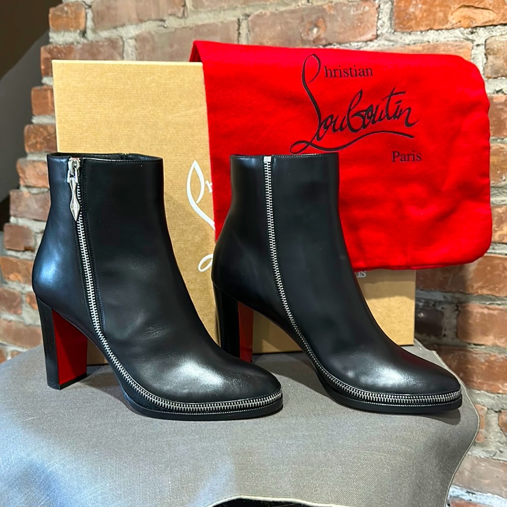 Christian Louboutin Red Sole Designer Boots | Timeless Luxury